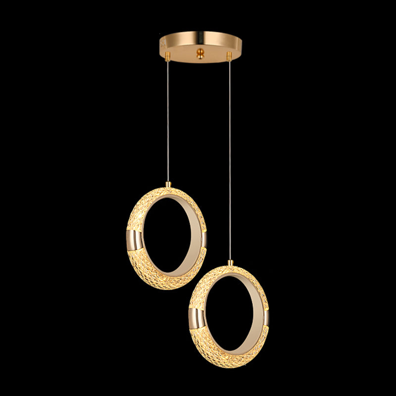 Kreis Hanging Lichter moderner Metallhängeleuchten im modernen Stil