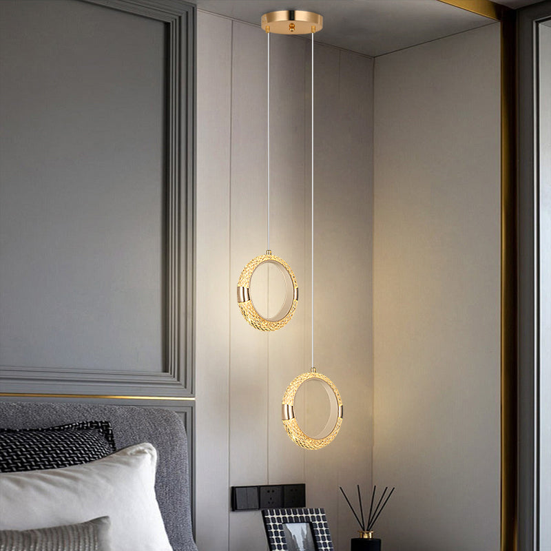 Kreis Hanging Lichter moderner Metallhängeleuchten im modernen Stil