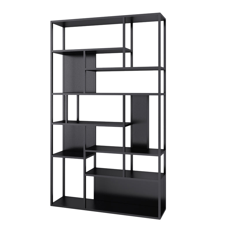 Modern Style Metal Bookshelf Open Etagere Shelf Bookcase for Office