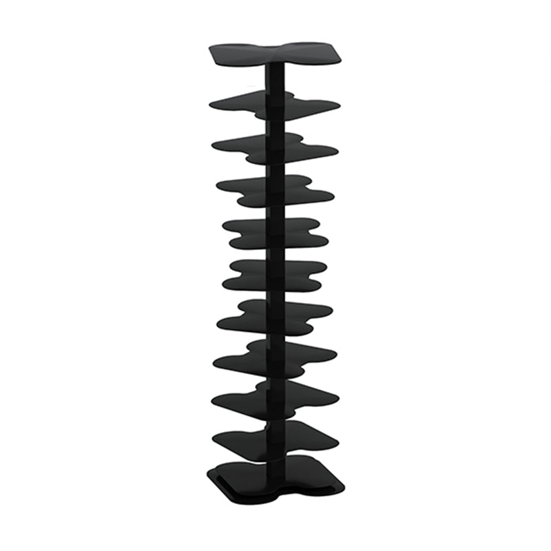 Metal Bookcase Minimalist Style Free Form Shelf for Study Room