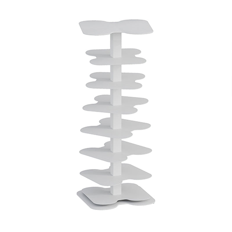 Metal Bookcase Minimalist Style Free Form Shelf for Study Room
