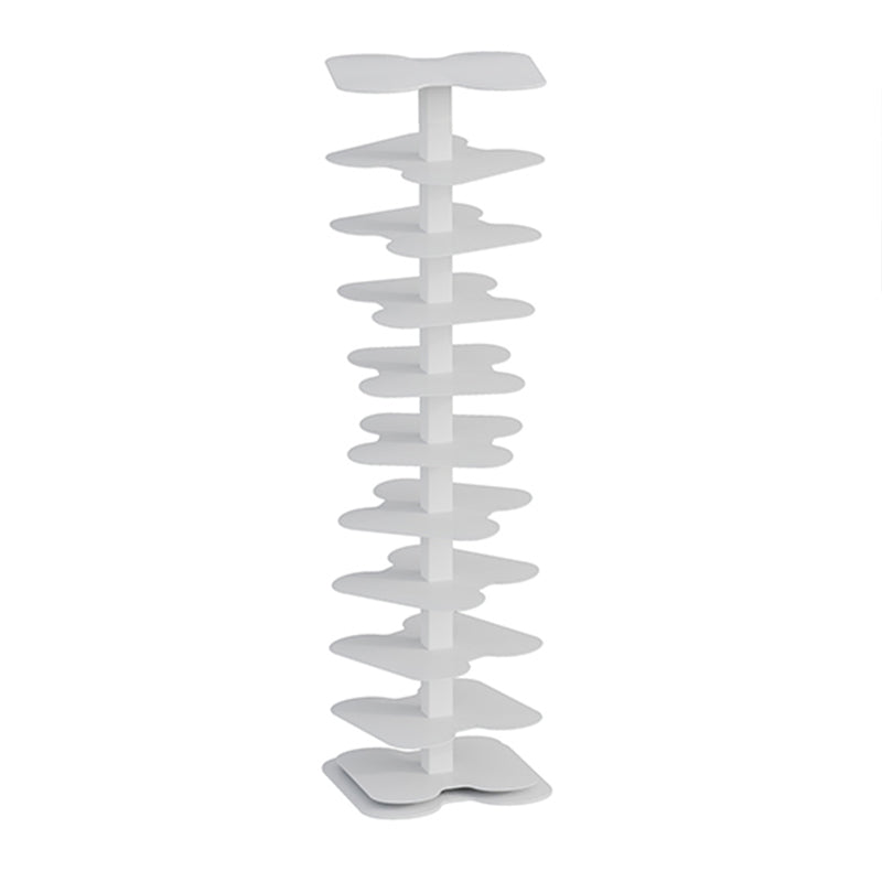 Metal Bookcase Minimalist Style Free Form Shelf for Study Room