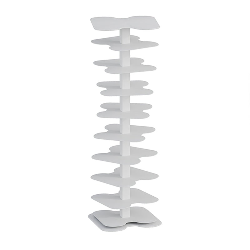 Metal Bookcase Minimalist Style Free Form Shelf for Study Room