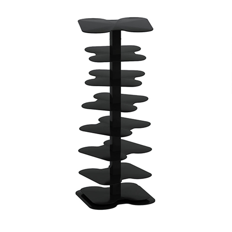 Metal Bookcase Minimalist Style Free Form Shelf for Study Room