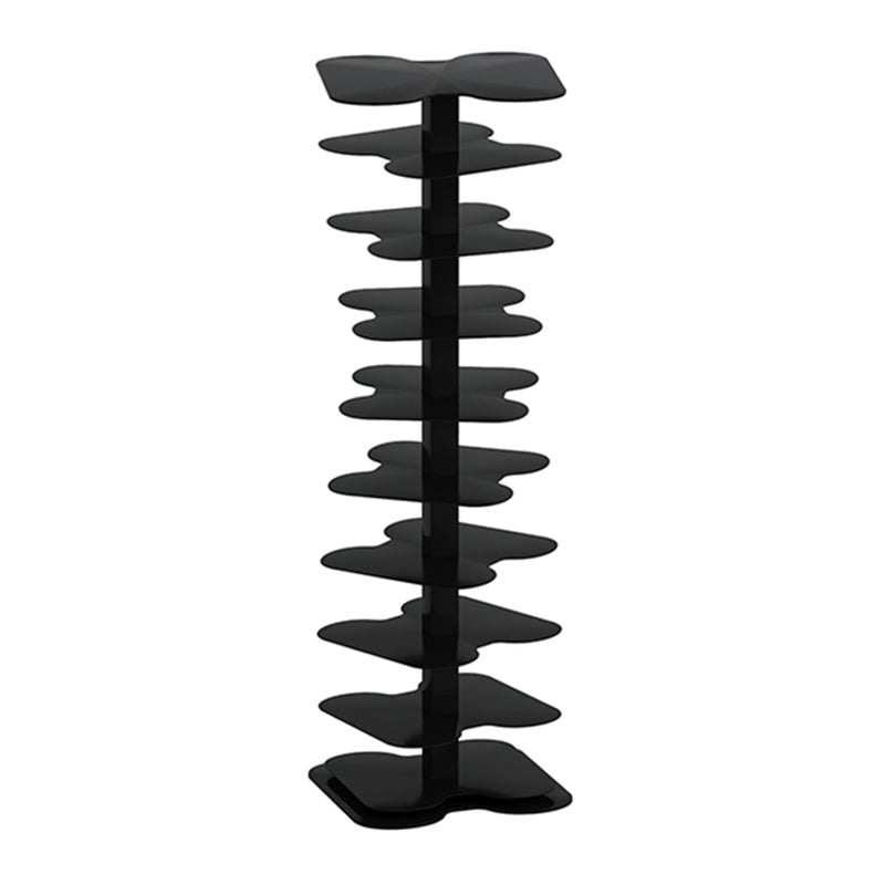 Metal Bookcase Minimalist Style Free Form Shelf for Study Room
