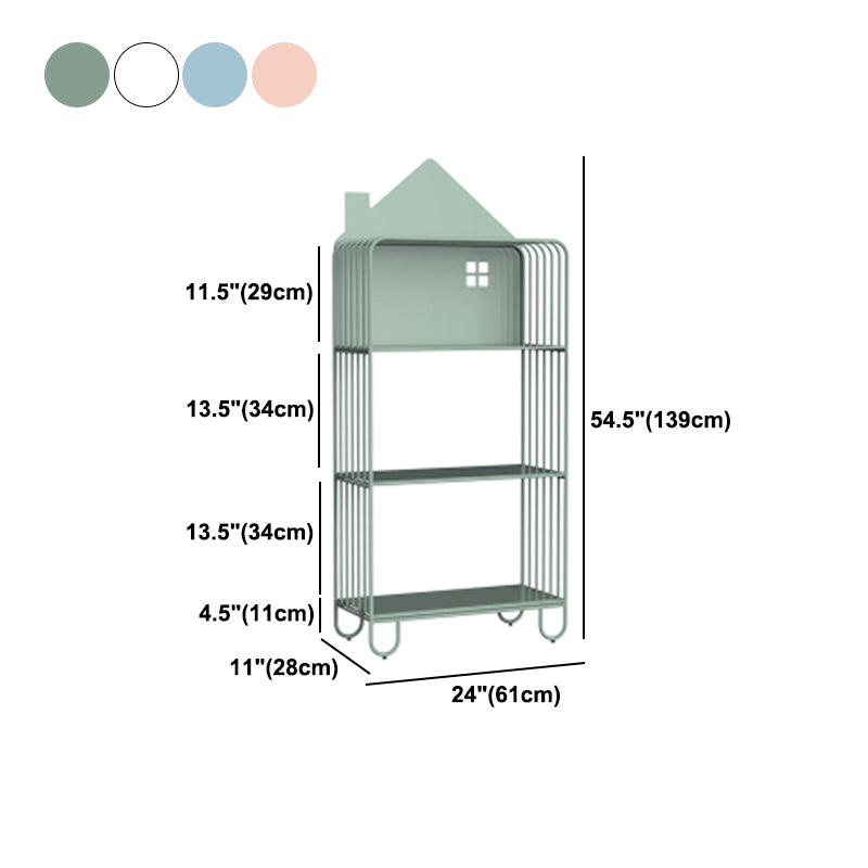 Estantería de metal de estilo moderno Etagere Open Shelf Bookcase for Home