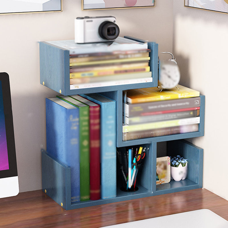 Contemporary Style Bookshelf Open Bookcase for Study Room and Home Office