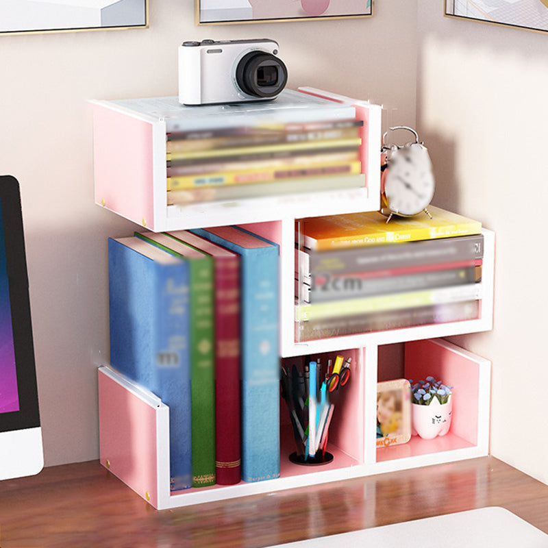 Contemporary Style Bookshelf Open Bookcase for Study Room and Home Office