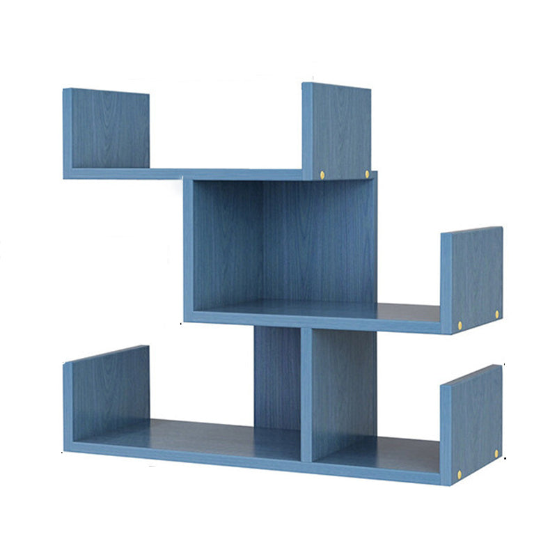 Contemporary Style Bookshelf Open Bookcase for Study Room and Home Office