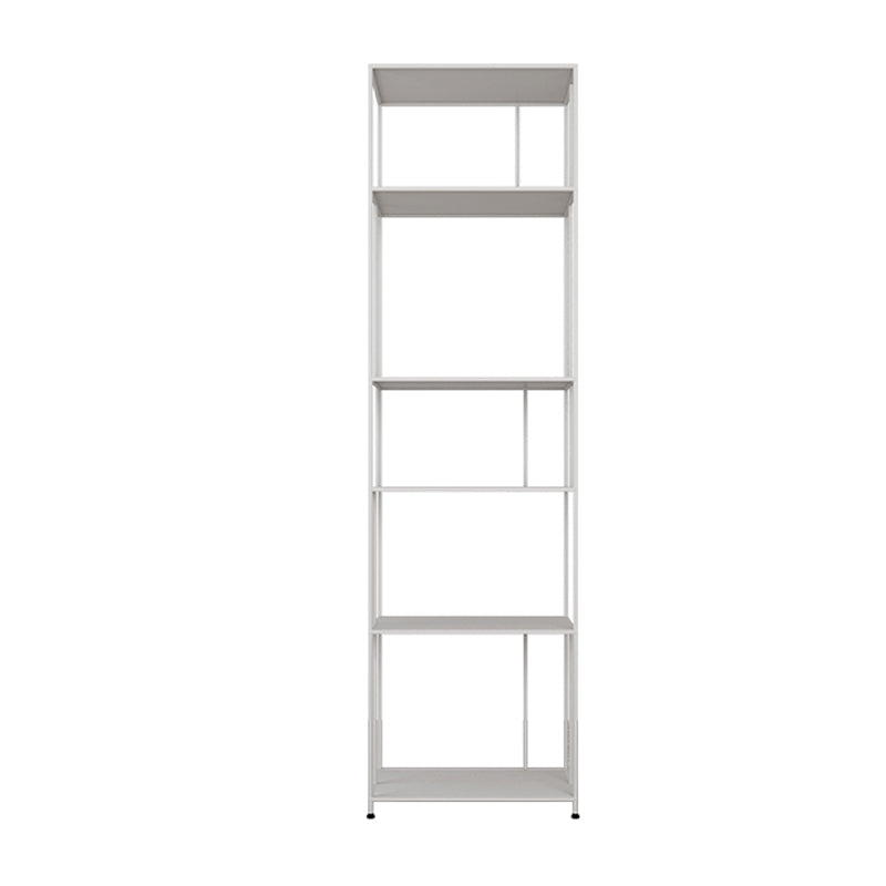 Open Metal Etagere Bookcase Modern Rectangular Shelf Bookcase