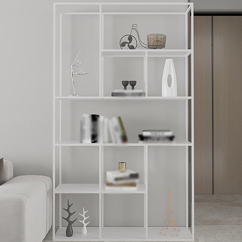 Libreria Etagere in metallo aperto moderno scaffale rettangolare