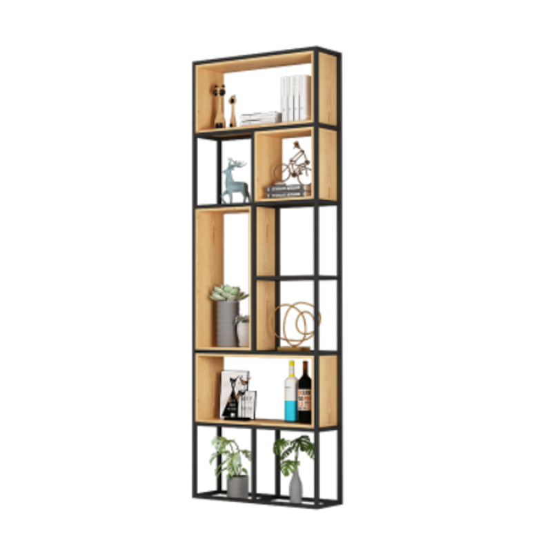 Open Etagere Bookcase Modern Style Shelf Bookcase with Shelves