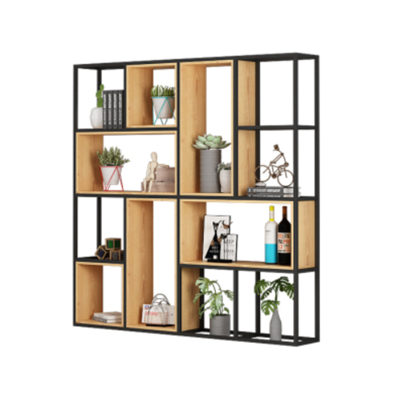 Open Etagere Bookcase Modern Style Shelf Bookcase with Shelves