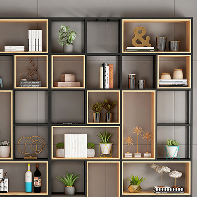 Open Etagere Bookcase Modern Style Shelf Bookcase with Shelves