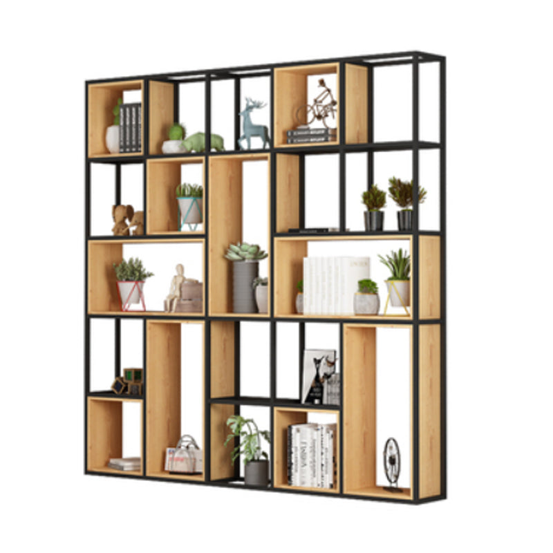 Open Etagere Bookcase Modern Style Shelf Bookcase with Shelves