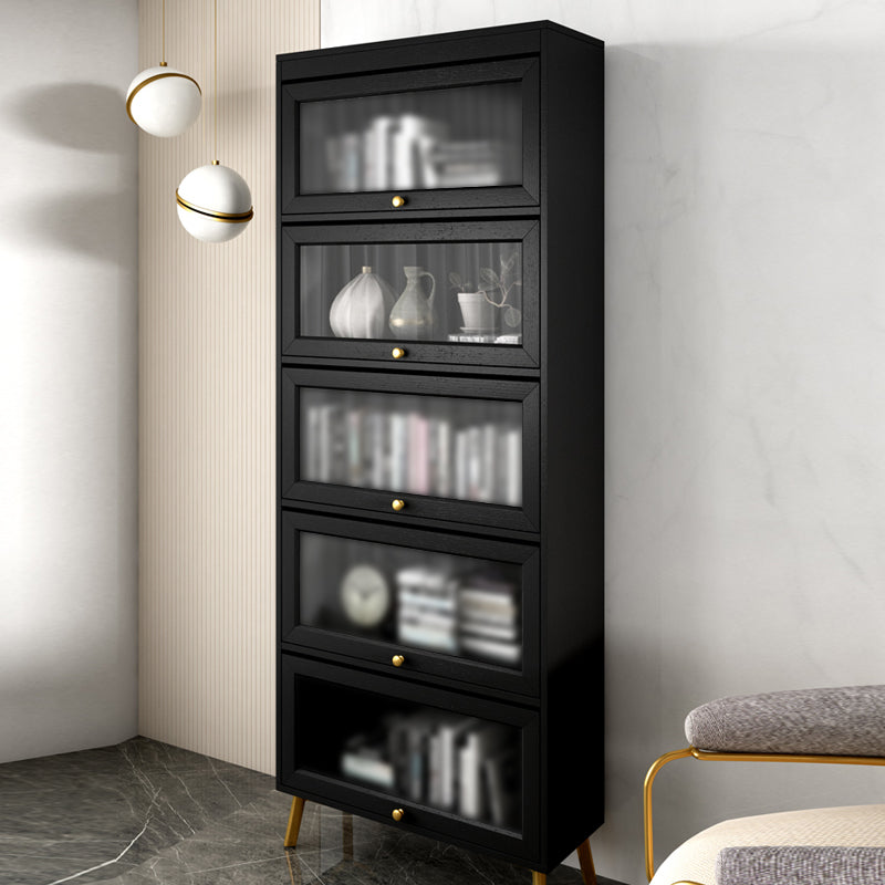 Engineered Wood Barrister Bookcase Doors Included Bookcase for Home Office