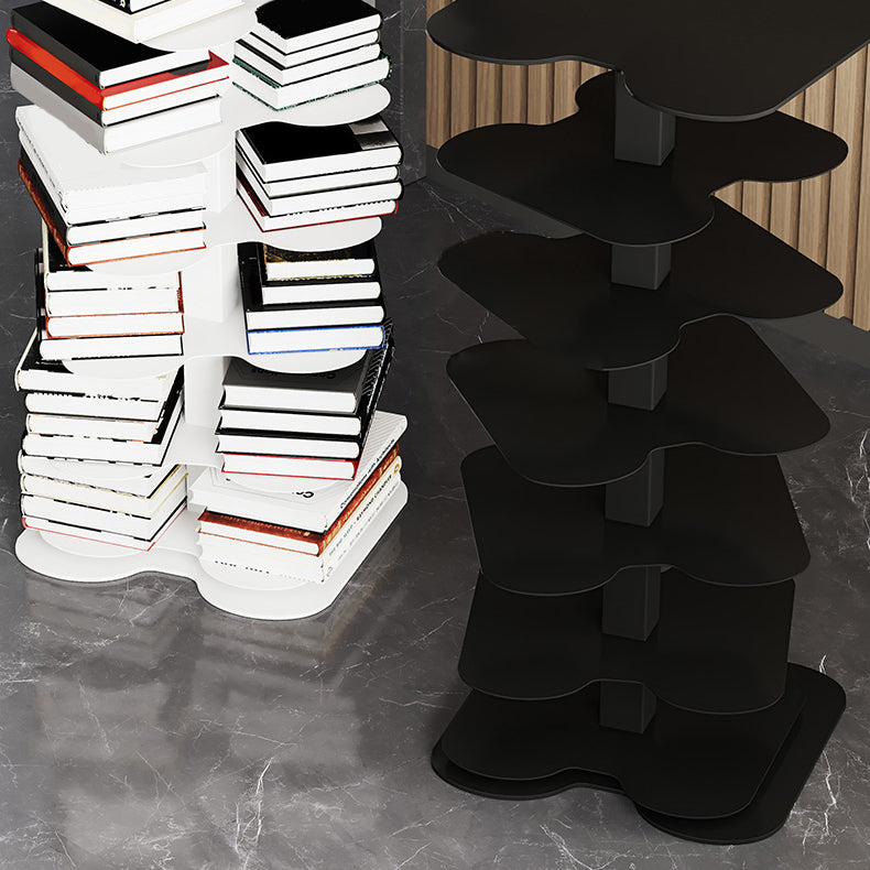 Zeitgenössischer vertikaler Etagere -Bücherregal Metal Open Back Regal für Büro