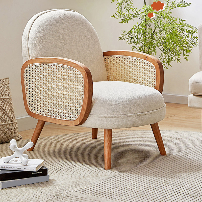 31,49 "H Square Solid Colore Solid Fleece Legno di divano rattan per appartamento