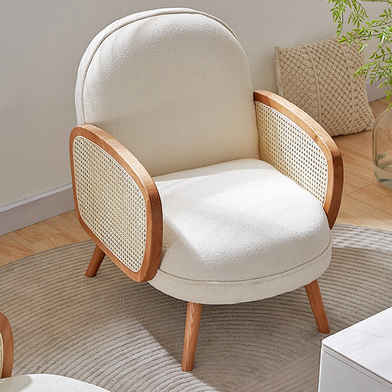 31,49 "H Square Solid Colore Solid Fleece Legno di divano rattan per appartamento