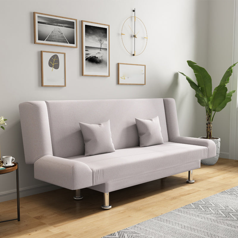 Coton mélange canapé moderne 23 "w canapé arrière canapé sans bras pour le salon