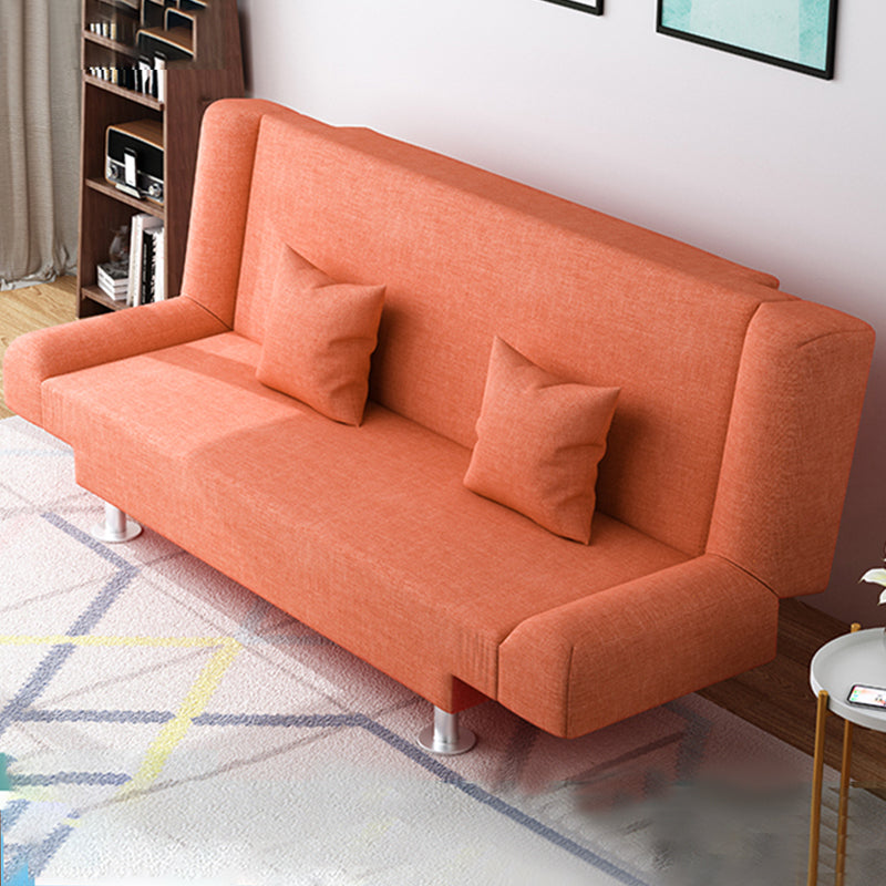 Coton mélange canapé moderne 23 "w canapé arrière canapé sans bras pour le salon