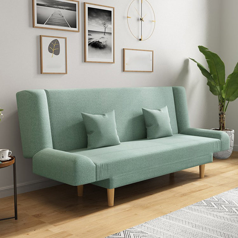 Coton mélange canapé moderne 23 "w canapé arrière canapé sans bras pour le salon