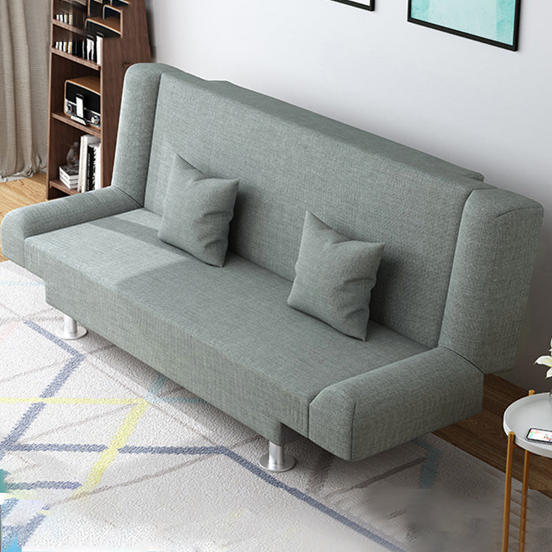 Coton mélange canapé moderne 23 "w canapé arrière canapé sans bras pour le salon