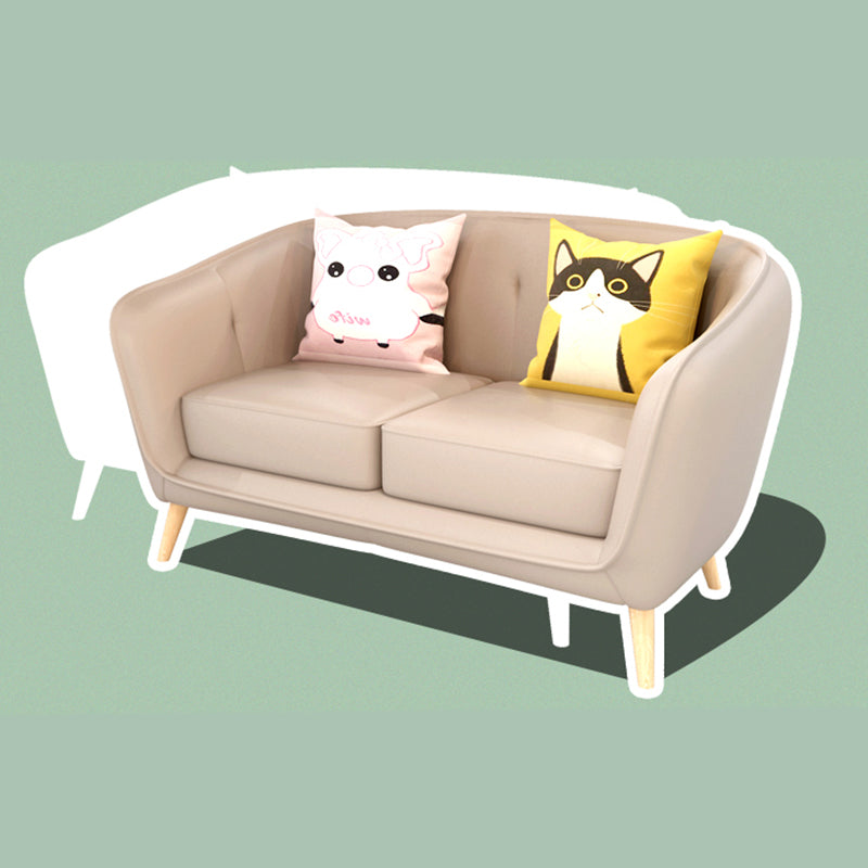 28,74 "H Faux Leder Feste Farbe mit Hangarm für Schlafzimmerwohnungen