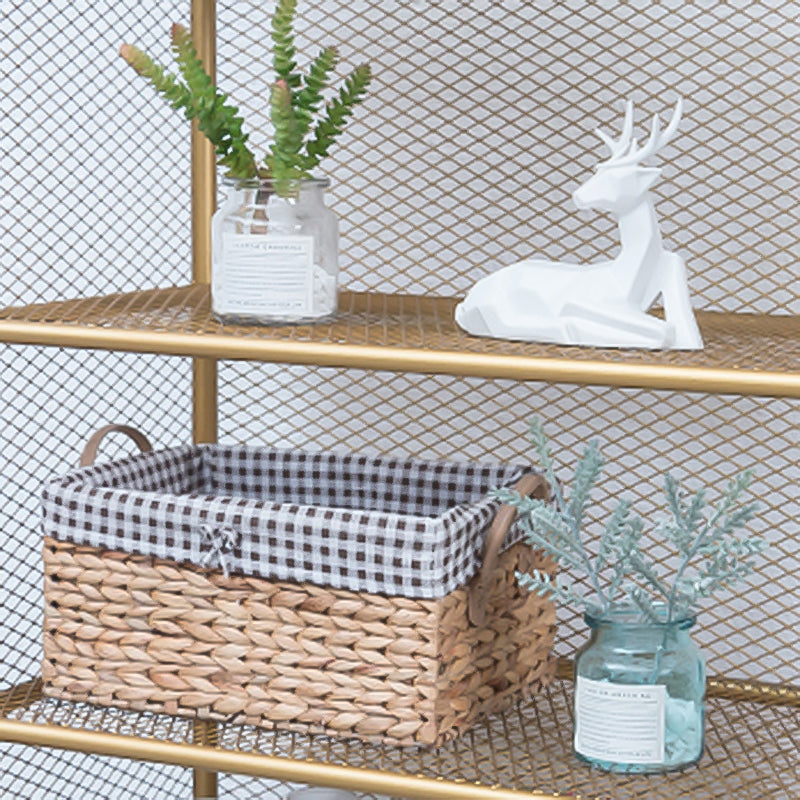 Industrial Metal Bookcase Shelf Closed Shelves for Study Room