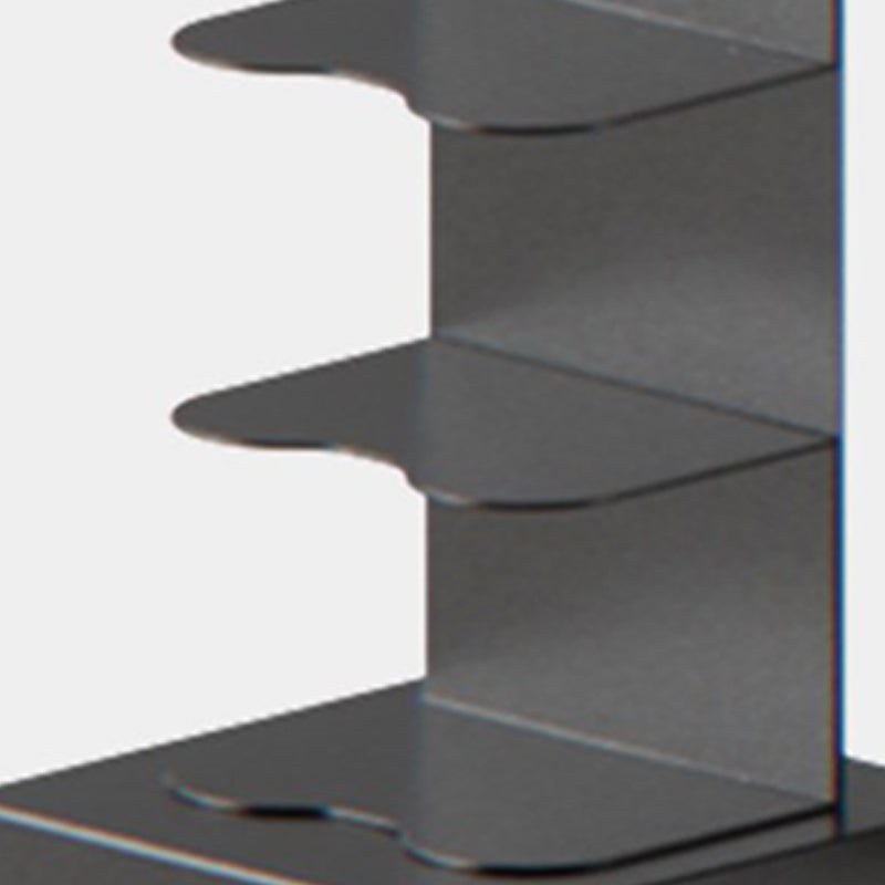 Metal Geometrisches Bücherregal zeitgenössischer Stil vertikales Buchregal