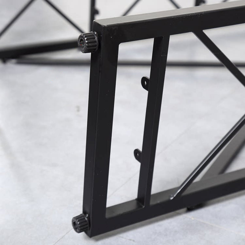 Industrial Style Etagere Bücherregal Offenes Regal Bücherregal mit rechteckigen Regalen