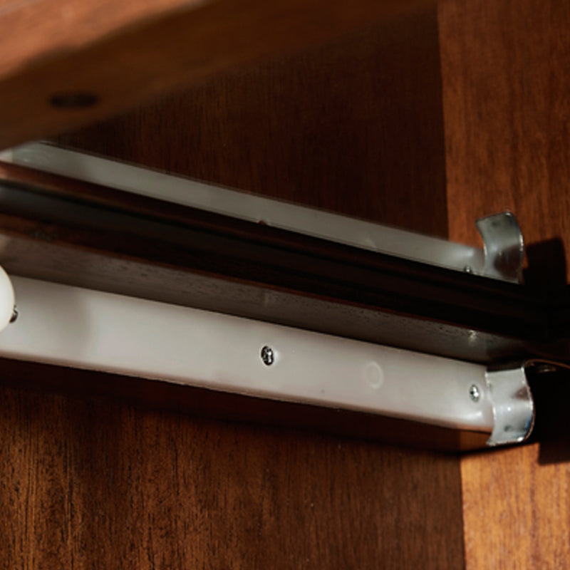 Minimalist Closed Back Bookcase in Solid Wood Material Shelve