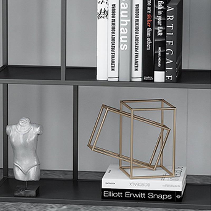 Modern Style 4-shelf Bookshelf Open Shelf Bookcase for Home Office