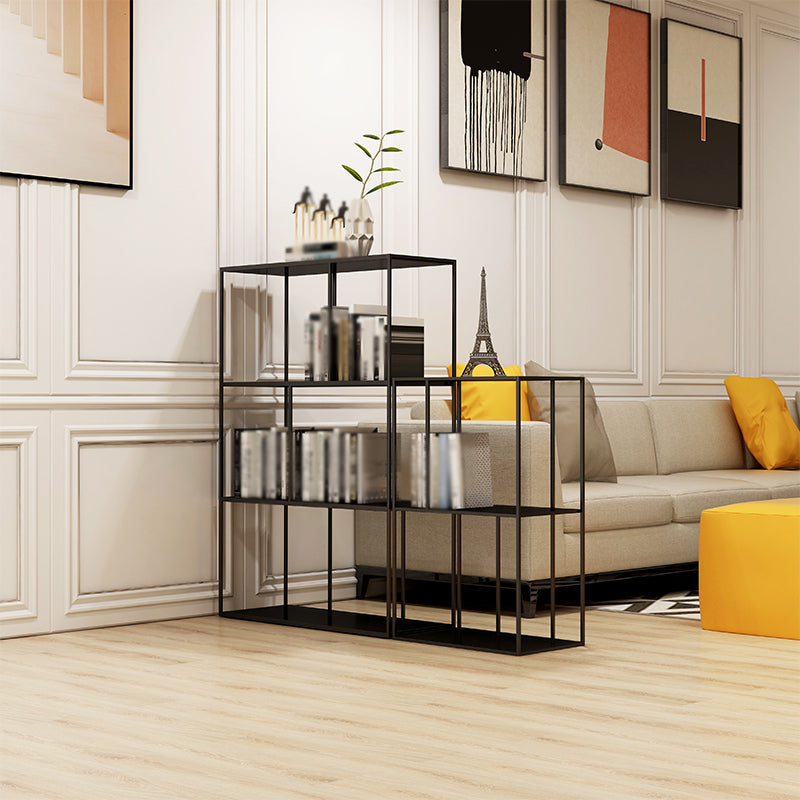 Metal Etagere Bücherregal Industrial Open Back Bookshelf für Home Office