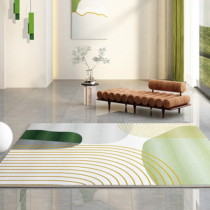 Modern Nordic Style Rug Polyester Non-Slip Area Rug for Home Decoration