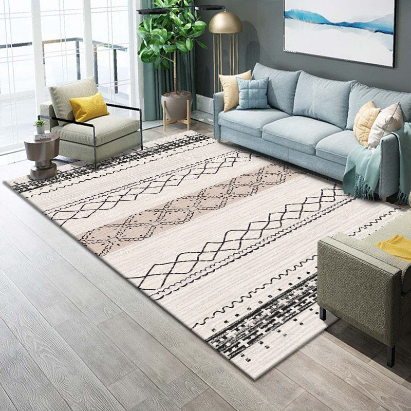 Continu patroongebied Tapijt tapijtvlekbestendig vloerkleed voor de woonkamer