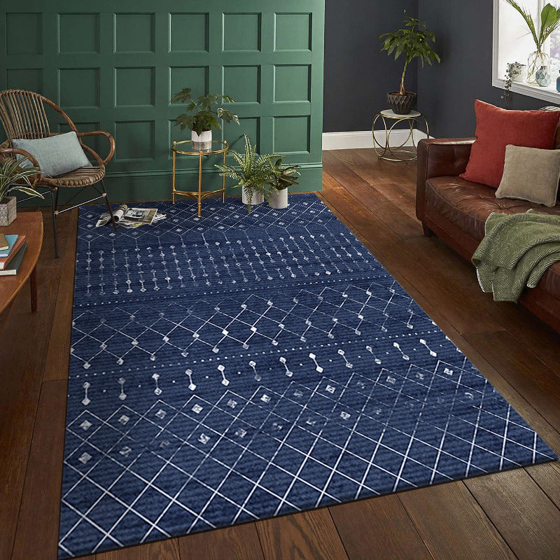 Vlekbestendig binnenvleed Boheemse polyester tapijt voor woonkamer