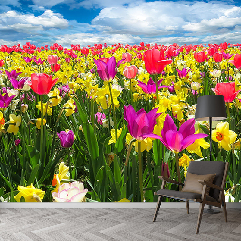 Washable Stain Resistant Mural Wallpaper City Landscape Indoor Wall Mural