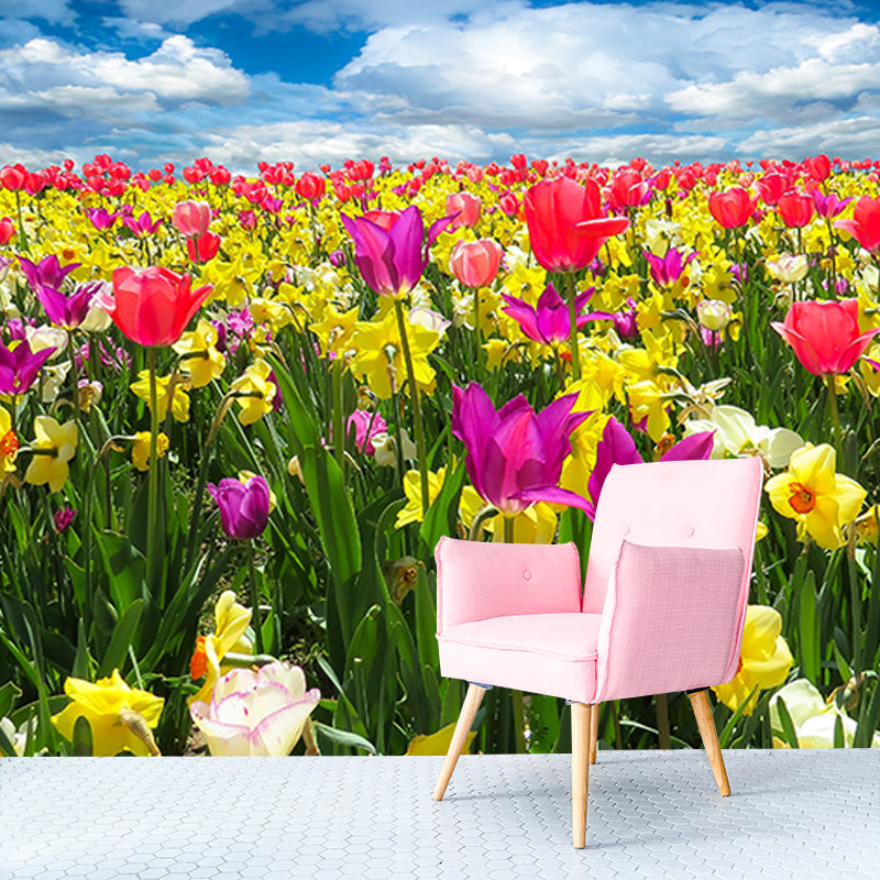 Washable Stain Resistant Mural Wallpaper City Landscape Indoor Wall Mural