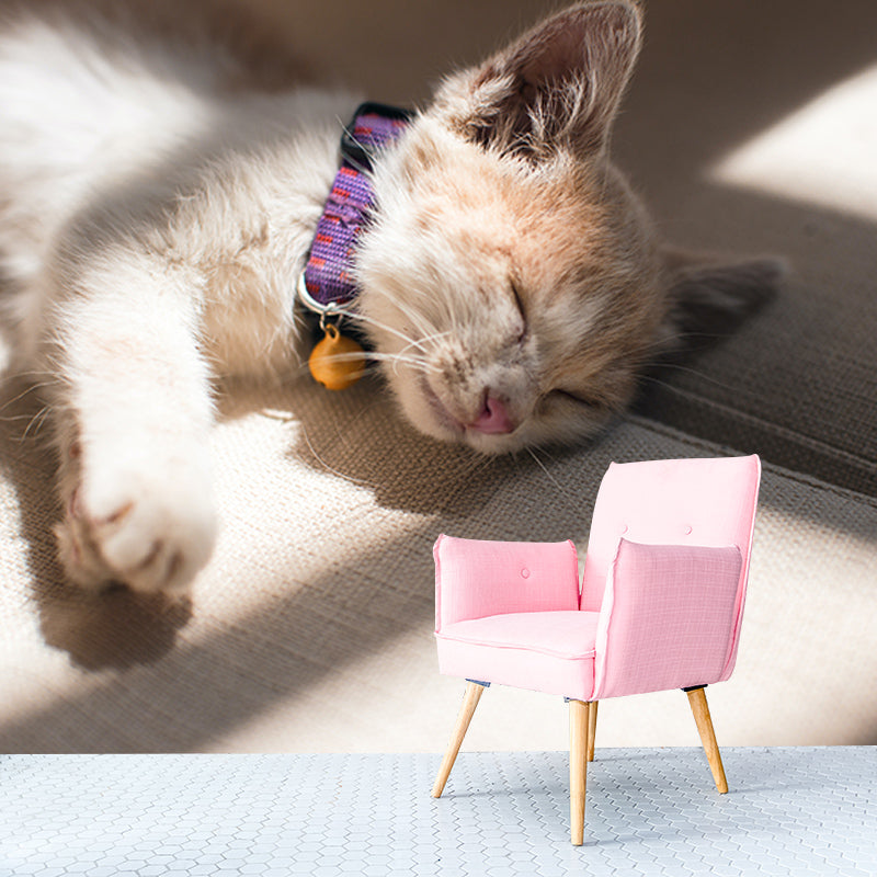 Cute Cats Mildew Resistant Mural Wallpaper Living Room Wall Mural