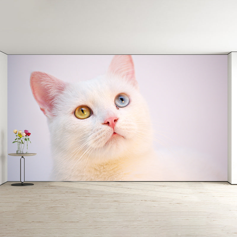 Environmental Wall Mural Wallpaper Cute Cats Living Room Wall Mural
