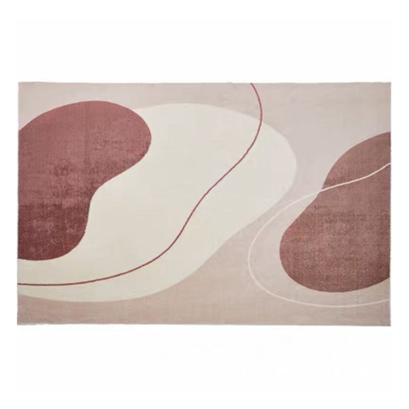 Hellblauer nordischer Teppichpolyester Farbe Klumpen Teppichwaschmaschine für Salon