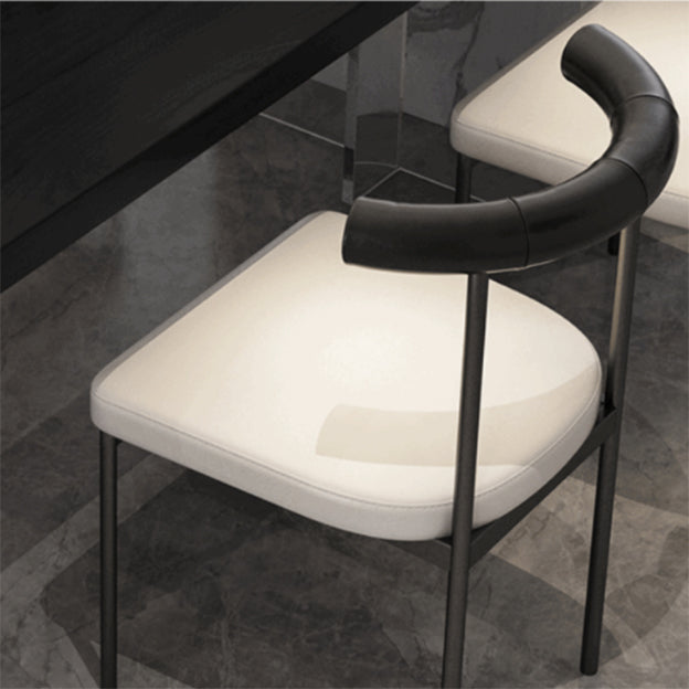 Mesa de comedor de madera maciza Mesa rectangular moderna con base de pedestal doble