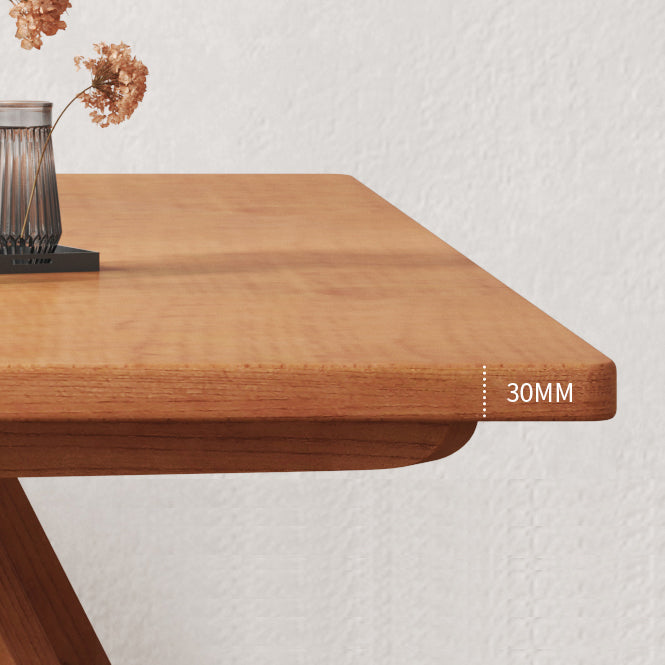 Moderio de comedor de cocina de madera maciza muebles para el hogar de 4 pies de mesa de 4 pies