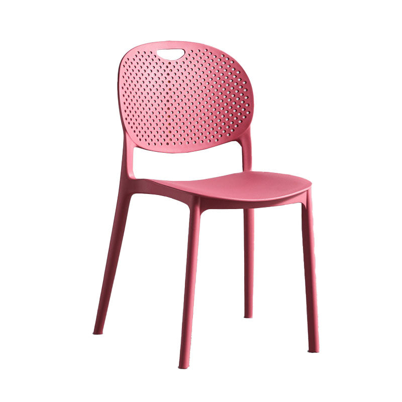 Sillas apilables modernas que cenan la silla sin brazos con las piernas plásticas para la cocina