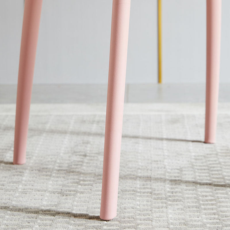 Sillas apilables modernas que cenan la silla sin brazos con las piernas plásticas para la cocina