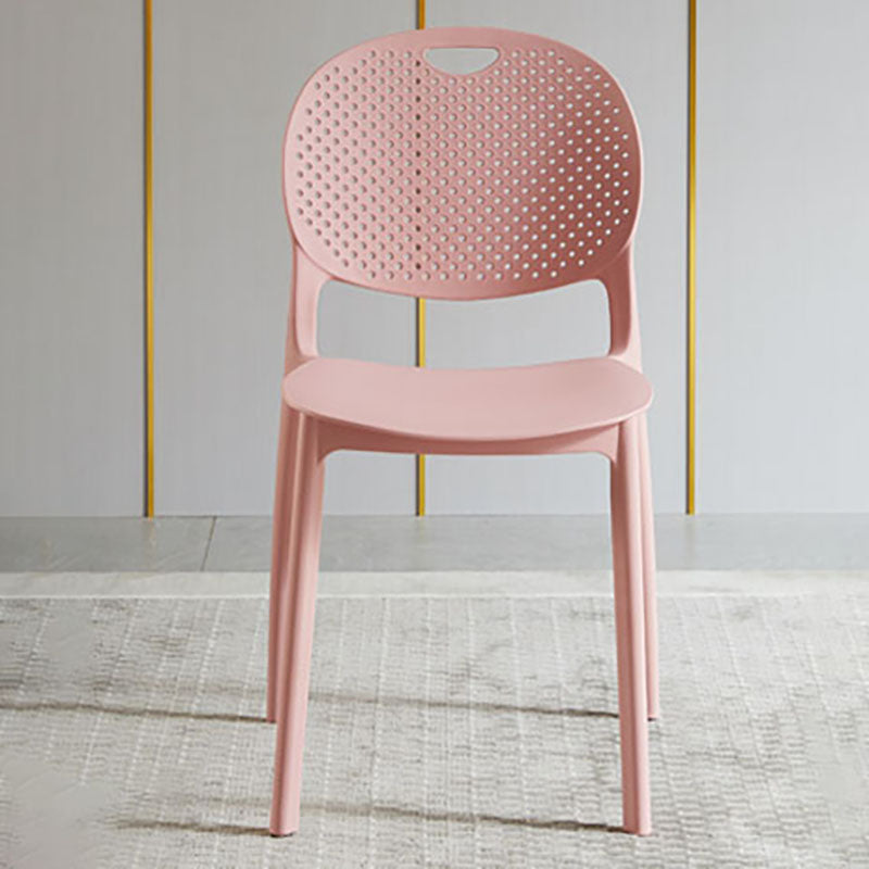 Sillas apilables modernas que cenan la silla sin brazos con las piernas plásticas para la cocina