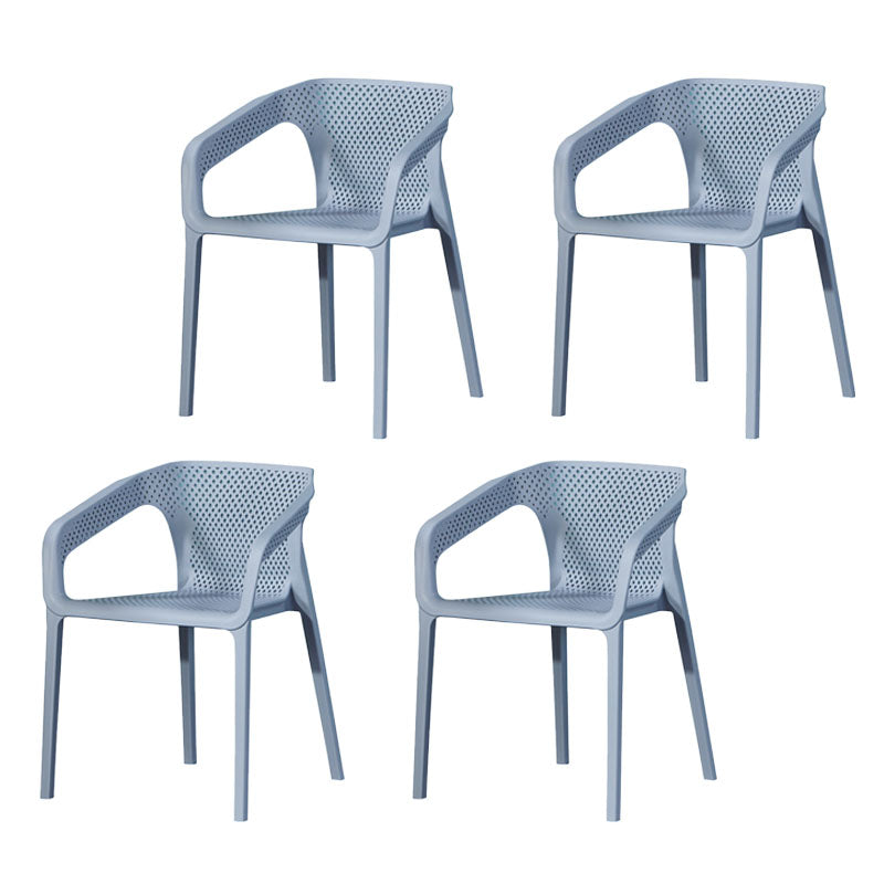 Sillas apilables modernas que cenan el sillón con las piernas plásticas para la cocina