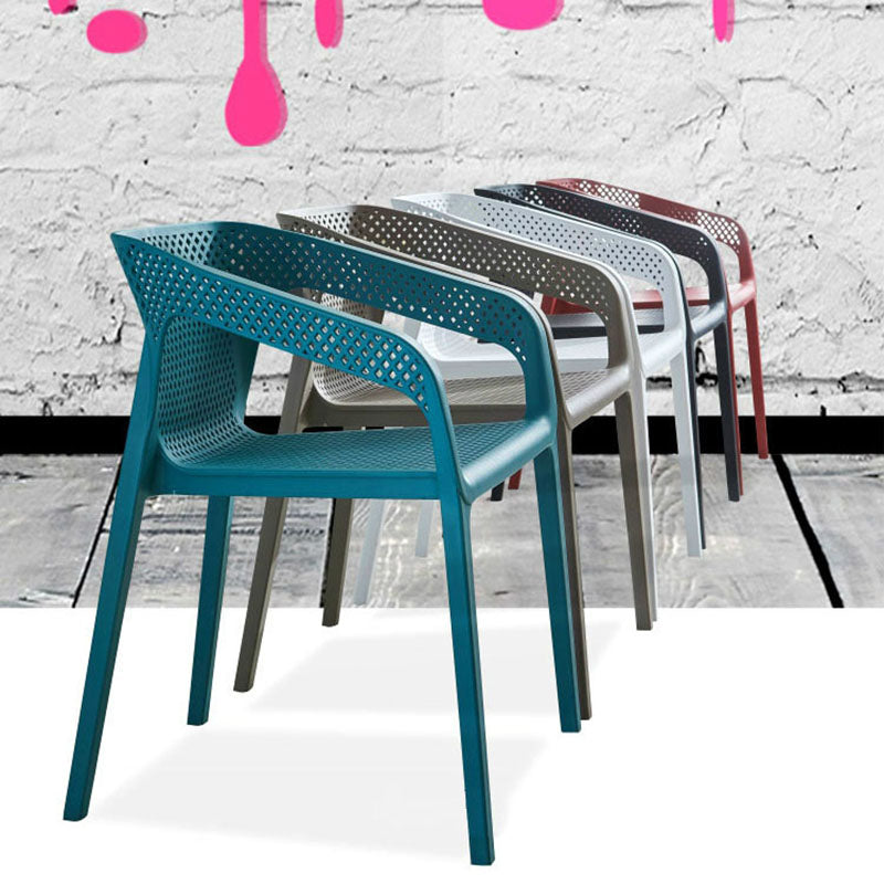 Sillas apilables modernas que cenan el sillón con las piernas plásticas para la cocina