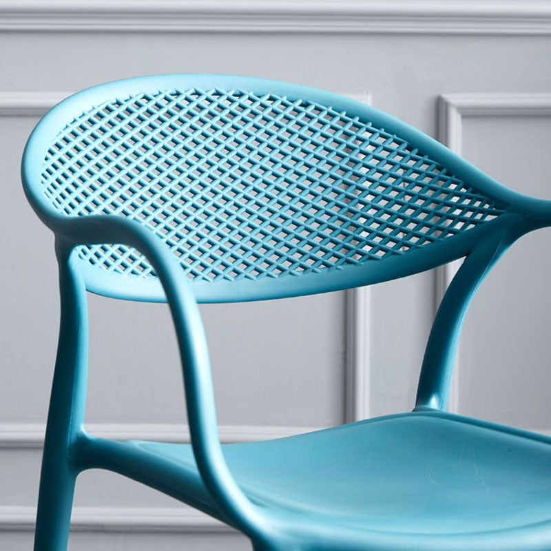 Silla apilable moderna que cena el sillón con las piernas plásticas para la cocina
